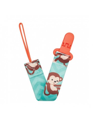 Prendedor De Chupeta Animal Fun Macaco - Buba