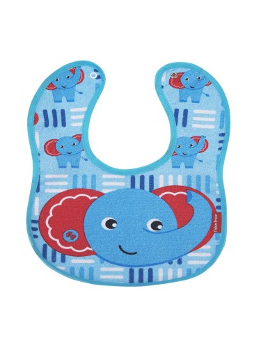 Babador Estampado Elefante Fisher Price Incomfral