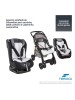 Assento Estofado para carrinho e cadeirinha Baby Comfort Grafite Fibrasca