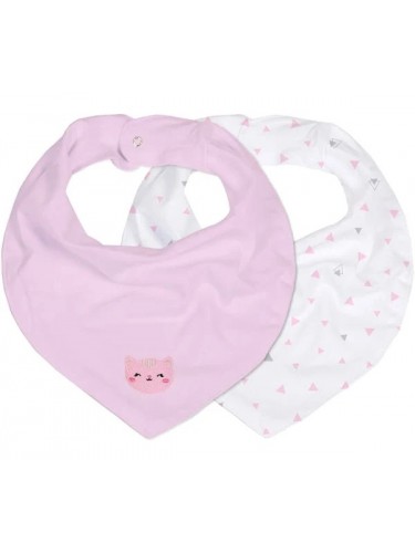 Babador Bandana Mami Bichuus Rosa - 2 Unidades