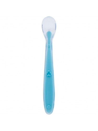 Colher Silicone Buba Azul