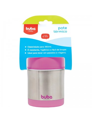 Pote Térmico Rosa Buba