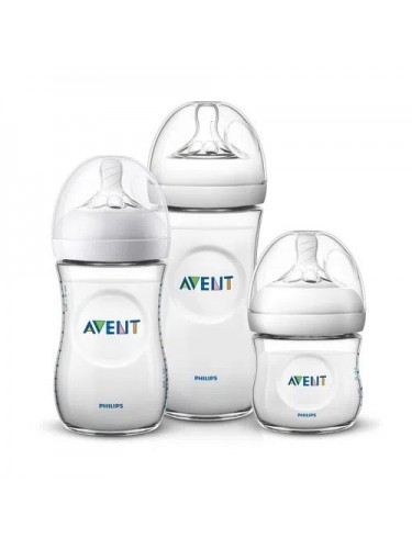 Kit 3 Mamadeiras Avent Pétala Anticólica 125/260/ 330 ml