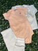 Conjunto 3 Peças  Body, Casaco e Calça Off White - Kiko