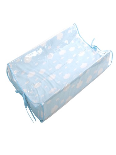 Trocador Americano Azul com Capa de PVC Masculino Baby Joy Pop